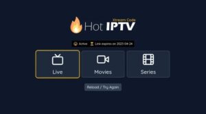 how to upload playlist on Hot IPTV app